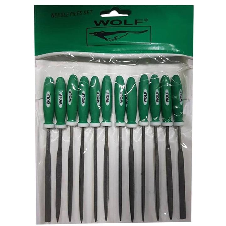 ست سوهان دم موشی ولف عرض 5 در طول 180 میلی‌متر